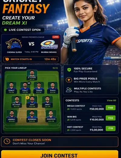 22cccasino (22 cc casino) fantasy cricket & matchday visual 3