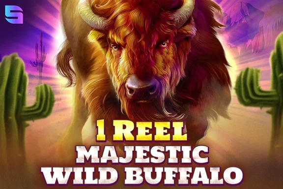 Capa do slot 1 Reel Majestic Wild Buffalo