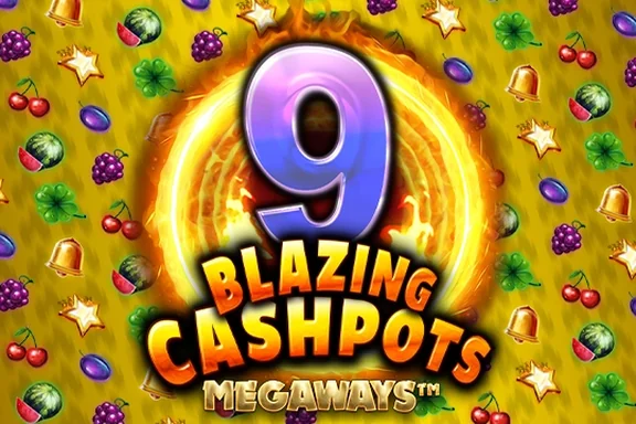 Capa do slot 9 Blazing Cashpots Megaways