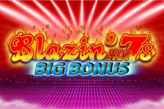Capa do slot Blazin Hot 7's Big Bonus