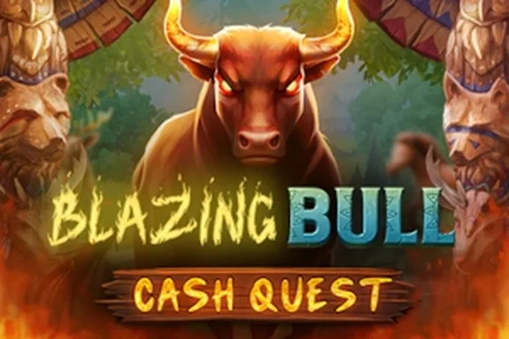 Capa do slot Blazing Bull Cash Quest